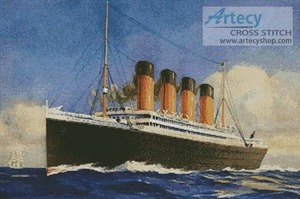 Borduurblad productfoto Patroon Artecy 'Titanic 2'