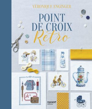 Borduurblad productfoto Boek 'Point de Croix Rétro'