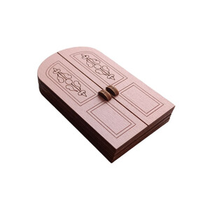 Borduurblad productfoto Naaldendoosje met magneetstrip ‘Pink Door’ 2