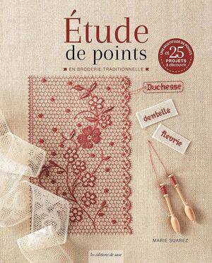 Borduurblad productfoto Boek Étude de points en broderie traditionnelle - Marie Suarez