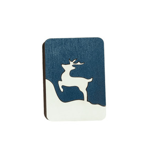 Borduurblad productfoto Naaldendoosje met magneetstrip ‘Winter Deer’ 2