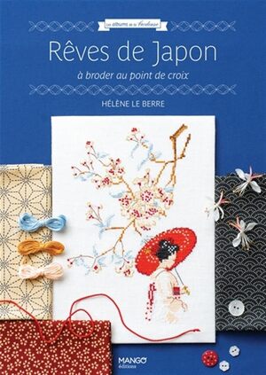 Borduurblad productfoto Boek Rêves de Japon - Hélène Le Berre