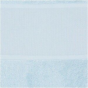 Borduurblad productfoto Rico Design Handdoek van biologisch katoen - light blue 2