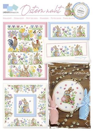 Borduurblad Lindner's Kreuzstiche Leaflet Ostern Naht 170